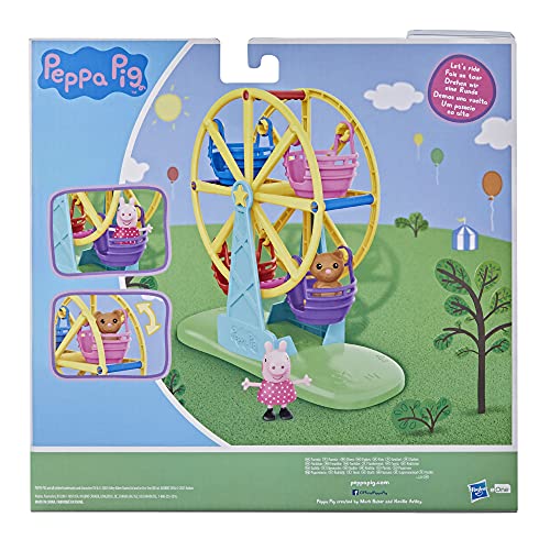 Peppa Pig Adventures Peppa's Ferris Wheel Playset Pre-School Toy para niños a Partir de 3 años (Hasbro F25125L1)