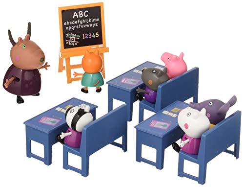 Peppa Pig Autocaravana + Playset Vamos Al Cole