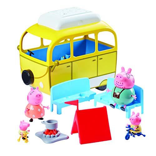 Peppa Pig Autocaravana + Playset Vamos Al Cole