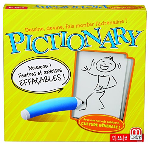 Pictionary DKD50 - Juego de Sociedad y Dibujo (versión Francesa)