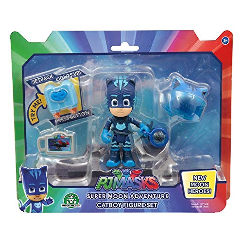 PJ Masks PJU031 figura de juguete para niños Azul Niño/niña 1 pieza(s) - Figuras de juguete para niños (Azul, 3 año(s), Niño/niña, China, 1 pieza(s), 63 pieza(s))