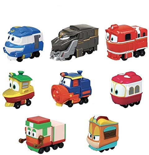 PLACES Juego de 4 figuras casuales Robot Trains