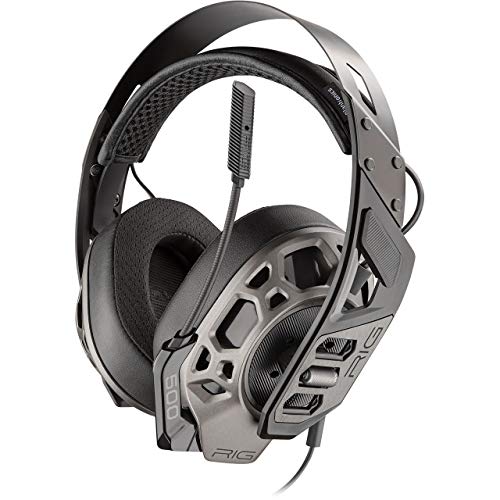 Plantronics RIG 500 Pro Esports Edition Auricular con micrófono Binaural Diadema Gris - Auriculares con micrófono (PC/Juegos, Binaural, Diadema, Gris, Alámbrico, 1,3 m)