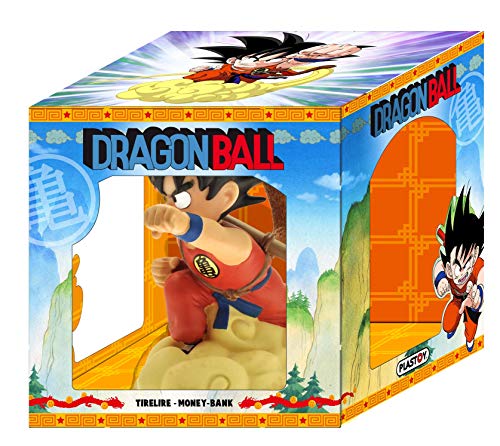 Plastoy - Hucha Dragon Ball Z (80022) Dragon Ball Z Hucha Son Goku, Multicolor, Talla Única