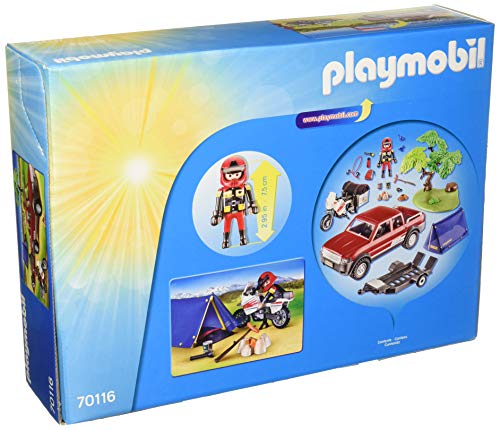 PLAYMOBIL 70116 - Juegos de construcción - Diversión Familiar Camioneta Aventura