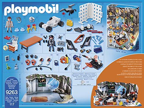 PLAYMOBIL Calendario de Adviento-9263 Agentes, A partir de 4 años (9263)