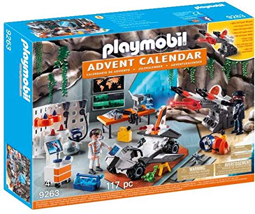 PLAYMOBIL Calendario de Adviento-9263 Agentes, A partir de 4 años (9263)