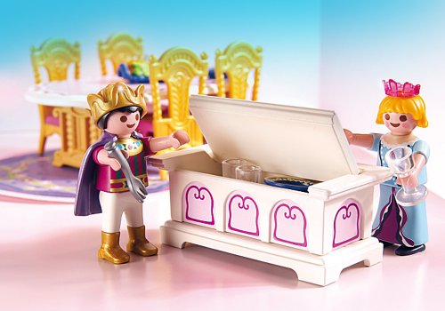 PLAYMOBIL - Comedor Real, Set de Juego (5145)