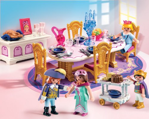 PLAYMOBIL - Comedor Real, Set de Juego (5145)