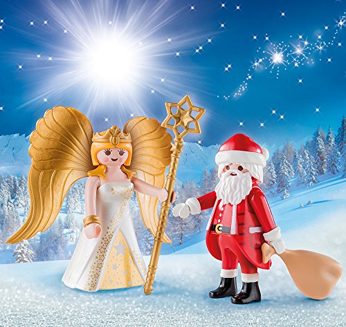 PLAYMOBIL Duo Pack Papá Noel con Ángel