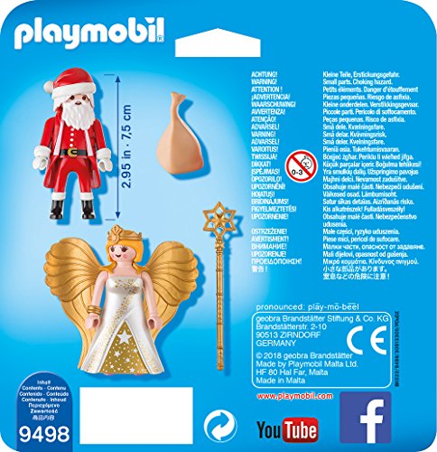 PLAYMOBIL Duo Pack Papá Noel con Ángel