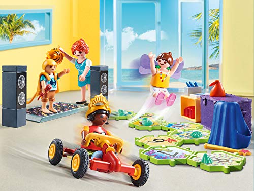 PLAYMOBIL® Family Fun Set de 2 Juegos 70435 70440 Bungalow con Piscina + Club de niños