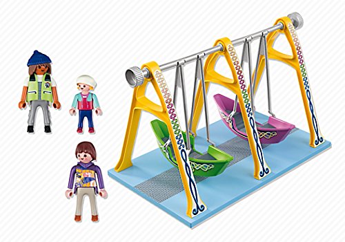 PLAYMOBIL Parque de Atracciones - Playset Barcos Columpio (5553)