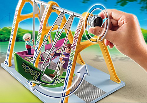 PLAYMOBIL Parque de Atracciones - Playset Barcos Columpio (5553)