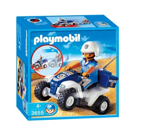 PLAYMOBIL Policía con Quad