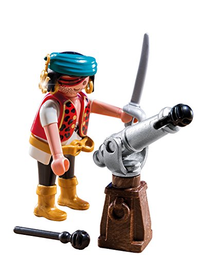 PLAYMOBIL - Special Plus Pirata con Cañón Muñecos y Figuras, Color Multicolor (5378)