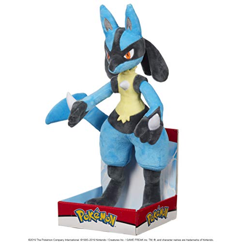 Pokemon 97735 peluche Lucario de 12 pulgadas, sin color , color/modelo surtido