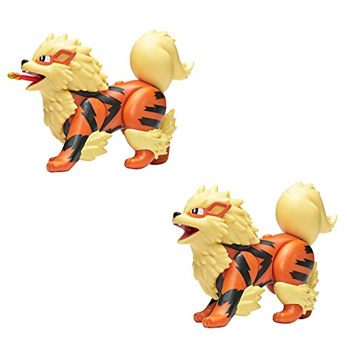 Pokémon Arcanino Arcanino - Figura articulada de 12 cm de Arcanino con función de Lanza Llama.