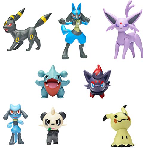 Pokémon Battle Figure Lucario, última ola 2021, con licencia oficial de Pokémon