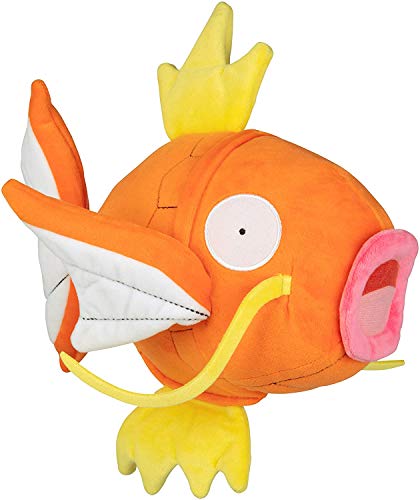 Pokemon BO35668, Karpador – Peluche Funcional (25 cm), diseño, Suave y Realista, para abrazar y Jugar. (Boti