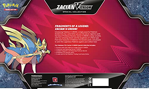 Pokémon | Mewtwo / Greninja / Zacian V Union Box | Juego de Cartas | Edades 6+ | 2 Jugadores | Más de 10 Minutos de Tiempo de Juego