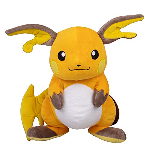 Pokemon Peluche Raichu 30 cm, Nuevos Juguetes 2021, con Licencia Oficial