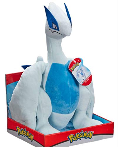 Pokemon Peluche XXL Lugia 30 cm – Pokémon – Nuevo 2021 – Pokémon Plush – Producto Oficial de Pokémon