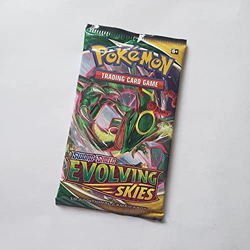 Pokemon Sword and Shield Evolving Skies sobre 10 cartas (EN)