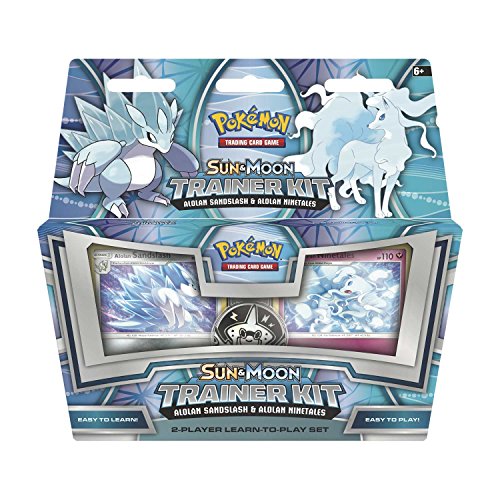 Pokemon TCG: Sun & Moon Alolan Sandslash and Alolan Ninetales Trainer Kit