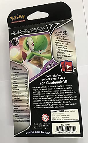 Pokèmon,1 baraja Combate V Castellano Modelos Surtidos (Victini o Gardevoir)