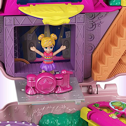 Polly Pocket Estuche Llama Music Party, Multicolor (Mattel GKJ50)