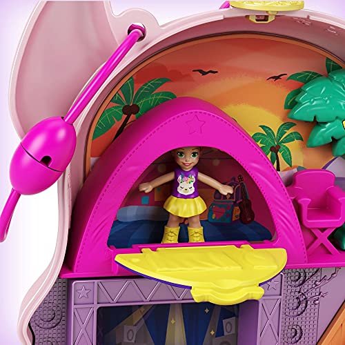 Polly Pocket Estuche Llama Music Party, Multicolor (Mattel GKJ50)