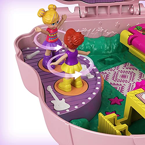 Polly Pocket Estuche Llama Music Party, Multicolor (Mattel GKJ50)