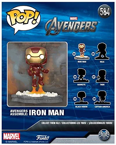 POP Funko The Avengers 584- Iron Man Avengers Assemble Diorama Deluxe