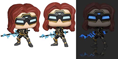 Pop! Marvel: Avengers Game- Black Widow (Stark Tech Suit) w/GW Chase ( Edición Especial)