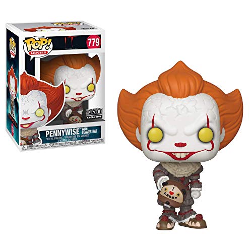 Pop. Vinyl: Movies: It: Chapter 2 - Pennywise W/ Beaver Hat W/ Chase (Styles May Vary)