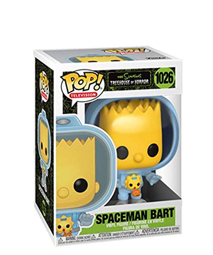 Popsplanet Funko Pop! Animation – The Simpsons – Spaceman Bart #1026 - Figuras de vinilo de 10 cm remontadas 2020