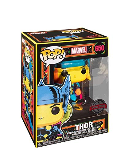 Popsplanet Funko Pop! Marvel - Thor (Black Light) Exclusive to Special Edition #650