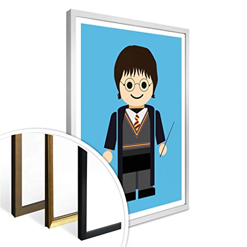 Póster de Playmobil Harry Potter, juguete de 60 x 50 cm, decoración para el salón