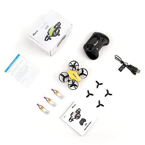 Potensic Mini Drone para Niños, RC Helicopter Quadcopter con Control Remoto, Modo sin Cabeza, Mantenga la Altura, 3 Modos de Velocidad, 3 Baterías, Mini Drone para Principiantes