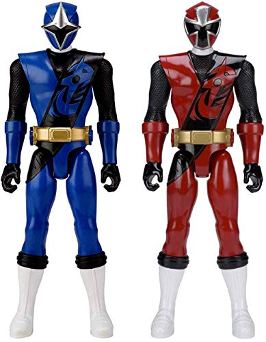 Power Rangers Ninja Steel Blue and Red Ranger 30cm Boys and Girls Action Figure Toys