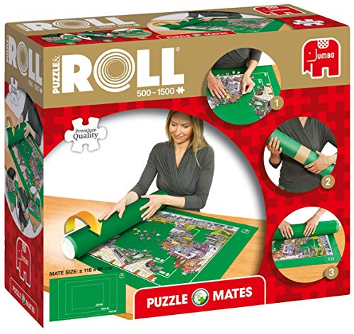 Puzzle Mates Puzzle & Roll Jigroll hasta 1500 piezas, color verde (Jumbo 17690)