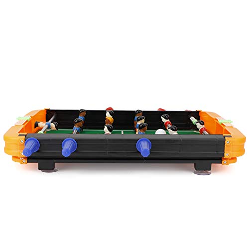 Qinlorgon 【Venta del día de la Madre】 Juego de Mesa de fútbol, Juego portátil de Pelotas de futbolín Mini Juego de Accesorios de fútbol de Mesa de futbolín para Sala de Juegos Bar Playground