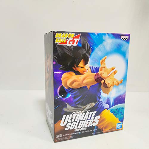 Qwead 2 Uds Dragon Ball GT Son Goku Kamehameha PVC Figuras De Acción De Juguete Dragon Ball Z Goku Super Saiyan Anime Figuritas Juguetes 16Cm