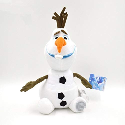 QWEI 2 Uds 20Cm Muñeco De Nieve Congelado Olaf Nuevo Lagarto De Fuego Fiebre Elfos De Fuego Anna Elsa 2 Juguete De Peluche Muñeca De Peluche Princesa Muñeca para Chico Niño