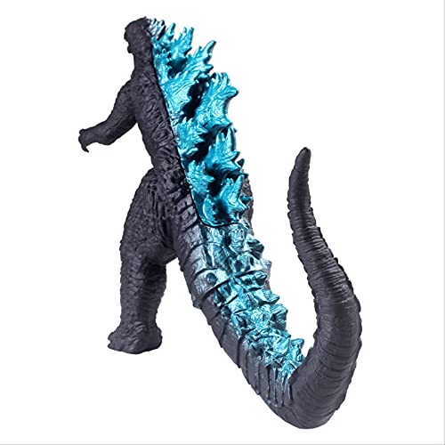 QWYU Godzilla Vs Kong Monsters Soft Rubber Large Doll Figura de acción Pvc Juguete hecho a mano Modelo Furia Monstruo Dinosaurio Conjunto Movable