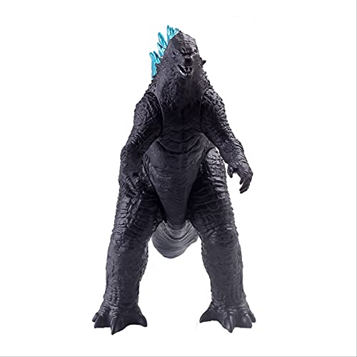 QWYU Godzilla Vs Kong Monsters Soft Rubber Large Doll Figura de acción Pvc Juguete hecho a mano Modelo Furia Monstruo Dinosaurio Conjunto Movable