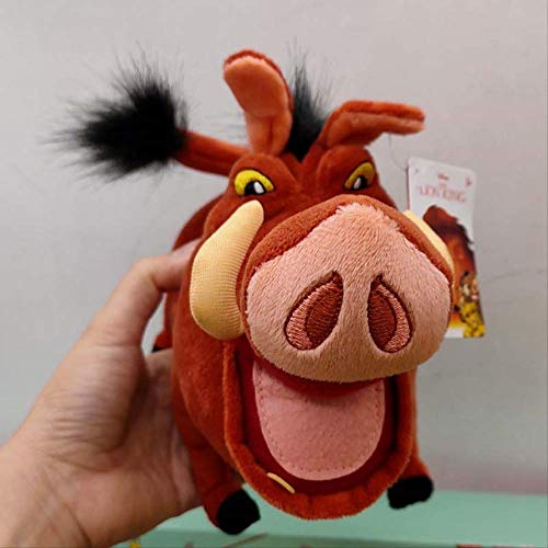 QWYU Nuevo juguete de peluche Timon Kion Pumbaa del Rey León