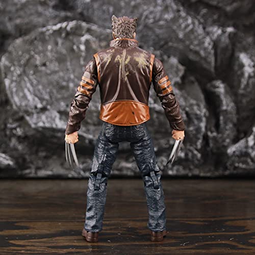 QWYU X-men Classic Movie Young Logan Hugh Jackman Jacket 6 pulgadas figura de acción cuerpo de Ml Legends 20th Anniversary Toys Doll