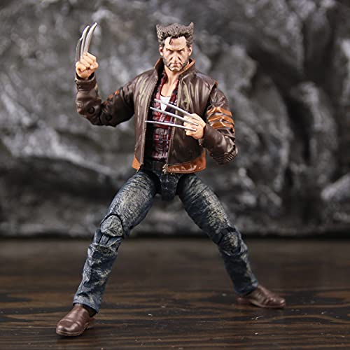 QWYU X-men Classic Movie Young Logan Hugh Jackman Jacket 6 pulgadas figura de acción cuerpo de Ml Legends 20th Anniversary Toys Doll